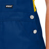 Michigan Wolverines NCAA Womens Big Logo Bib Overalls