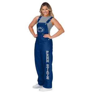Penn State Nittany Lions NCAA Womens Big Logo Bib Overalls