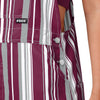 Texas A&M Aggies NCAA Womens Hyper Stripe Bib Overalls