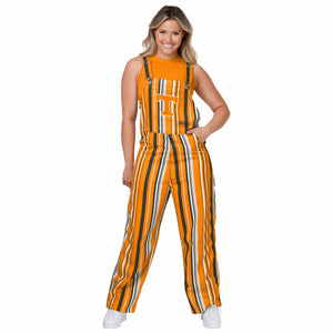 Tennessee Volunteers NCAA Womens Hyper Stripe Bib Overalls
