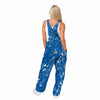 Duke Blue Devils NCAA Womens Paint Splatter Bib Overalls