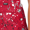 Ohio State Buckeyes NCAA Womens Paint Splatter Bib Overalls