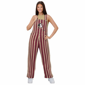 Florida State Seminoles NCAA Womens Sideline Spirit Bib Overalls