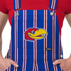 Kansas Jayhawks NCAA Womens Sideline Spirit Bib Overalls