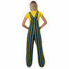 Michigan Wolverines NCAA Womens Sideline Spirit Bib Overalls