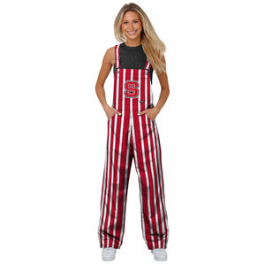 NC State Wolfpack NCAA Womens Sideline Spirit Bib Overalls