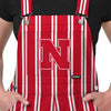 Nebraska Cornhuskers NCAA Womens Sideline Spirit Bib Overalls
