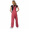 Nebraska Cornhuskers NCAA Womens Sideline Spirit Bib Overalls
