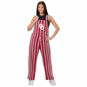 Oklahoma Sooners NCAA Womens Sideline Spirit Bib Overalls