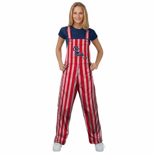 Ole Miss Rebels NCAA Womens Sideline Spirit Bib Overalls