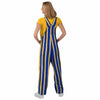 Pittsburgh Panthers NCAA Womens Sideline Spirit Bib Overalls (PREORDER - SHIPS LATE JULY)
