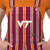Virginia Tech Hokies NCAA Womens Sideline Spirit Bib Overalls
