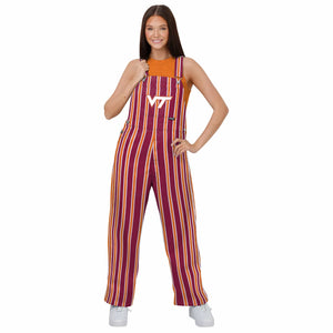 Virginia Tech Hokies NCAA Womens Sideline Spirit Bib Overalls