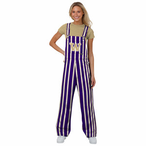 Washington Huskies NCAA Womens Sideline Spirit Bib Overalls