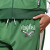 Philadelphia Eagles NFL Womens Kelly Green Two Tone Velour Pants (PREORDER - SHIPS EARLY OCTOBER)
