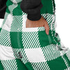 Philadelphia Eagles NFL Kelly Green Womens Plaid Bib Overalls