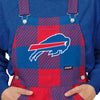 Buffalo Bills NFL Womens Plaid Bib Overalls