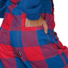 Buffalo Bills NFL Womens Plaid Bib Overalls