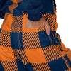 Chicago Bears NFL Womens Plaid Bib Overalls