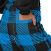 Carolina Panthers NFL Womens Plaid Bib Overalls