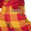 Kansas City Chiefs NFL Womens Plaid Bib Overalls