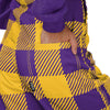 Minnesota Vikings NFL Womens Plaid Bib Overalls