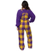 Minnesota Vikings NFL Womens Plaid Bib Overalls