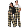 New Orleans Saints NFL Womens Plaid Bib Overalls