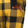 Pittsburgh Steelers NFL Womens Plaid Bib Overalls