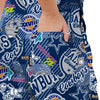 Dallas Cowboys NFL Womens Historic Print Bib Overalls