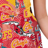 Kansas City Chiefs NFL Womens Historic Print Bib Overalls