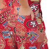 San Francisco 49ers NFL Womens Historic Print Bib Overalls