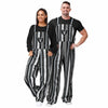 Las Vegas Raiders NFL Womens Hyper Stripe Bib Overalls