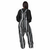 Las Vegas Raiders NFL Womens Hyper Stripe Bib Overalls