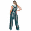 Philadelphia Eagles NFL Womens Hyper Stripe Bib Overalls