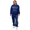 Buffalo Bills NFL Womens Big Wordmark Rhinestone Sweatpants (PREORDER - SHIPS MID NOVEMBER)