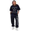 Dallas Cowboys NFL Womens Big Wordmark Rhinestone Sweatpants (PREORDER - SHIPS MID NOVEMBER)