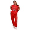 Kansas City Chiefs NFL Womens Big Wordmark Rhinestone Sweatpants (PREORDER - SHIPS MID NOVEMBER)