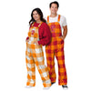 Tampa Bay Buccaneers NFL Womens Creamsicle Plaid Thematic Bib Overalls