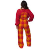 Tampa Bay Buccaneers NFL Womens Creamsicle Plaid Thematic Bib Overalls