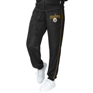 Pittsburgh Steelers NFL Womens Terry Knit Joggers
