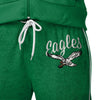 Philadelphia Eagles Kelly Green NFL Womens Terry Knit Joggers
