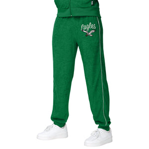 Philadelphia Eagles Kelly Green NFL Womens Terry Knit Joggers
