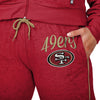 San Francisco 49ers NFL Womens Terry Knit Joggers