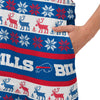 Buffalo Bills NFL Womens Ugly Home Gating Bib Overalls