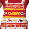 Kansas City Chiefs NFL Womens Ugly Home Gating Bib Overalls