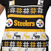 Pittsburgh Steelers NFL Womens Ugly Home Gating Bib Overalls