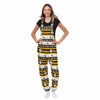 Pittsburgh Steelers NFL Womens Ugly Home Gating Bib Overalls