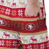 San Francisco 49ers NFL Womens Ugly Home Gating Bib Overalls