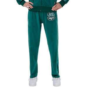 New York Jets NFL 2019 Retro Womens Velour Pants